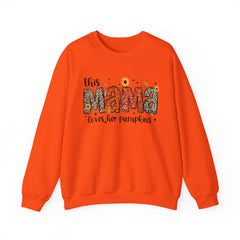 "This Mama Loves Her Pumpkins" Unisex Heavy Blend™ Crewneck Sweatshirt