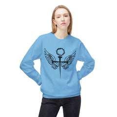 Christian Cross Fleece Sweatshirt
