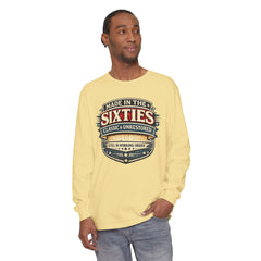 Made in the Sixties Long Sleeve Tee — Vintage 60s Retro Graphic Shirt