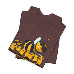Bee Cool -Unisex Short Sleeve Tee - Fun, Casual Summer T-Shirt