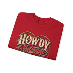 Howdy Valentine Crewneck Sweatshirt