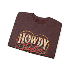 Howdy Valentine Crewneck Sweatshirt