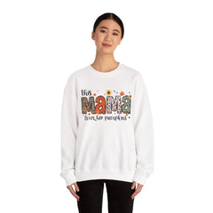 "This Mama Loves Her Pumpkins" Unisex Heavy Blend™ Crewneck Sweatshirt