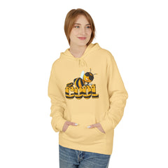 Bee Cool Hoodie - Unisex Fleece Sweatshirt , Eco-Friendly Apparel, Queen Bee Fizzin