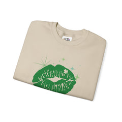 Irish Kiss Crewneck Sweatshirt - Unisex St. Patrick's Day Apparel