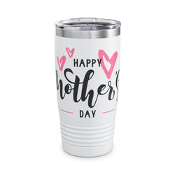 Happy Mother's Day Ringneck Tumbler - 20oz Insulated Travel Mug