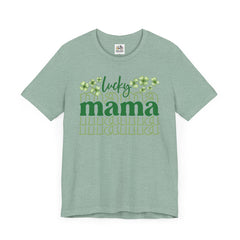 Lucky Mama Short Sleeve Tee - St. Patrick's Day Unisex T-Shirt