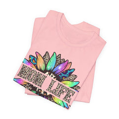 Sunflower Leopard Mom Tee