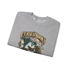 Cursed Books & Cozy Nooks Sweatshirt — Gothic Reading - Halloween BP