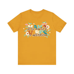 Tropical Mama Vibes Unisex Jersey Tee - Perfect for Summer & Holidays