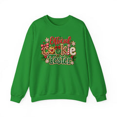 "Official Cookie Tester" Christmas Holiday Sweatshirt