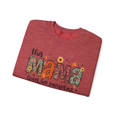 "This Mama Loves Her Pumpkins" Unisex Heavy Blend™ Crewneck Sweatshirt