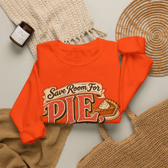 Crewneck Sweatshirt — “Save Room for Pie, Darlin’” Retro Thanksgiving Pullover