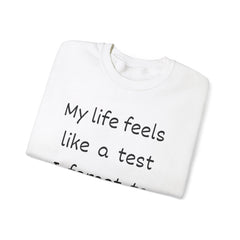 Funny Unisex Sweatshirt - I forgot to study