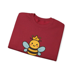 Queen Bee Fizzin'  -Unisex Crewneck Sweatshirt - Cute Casual Fashion