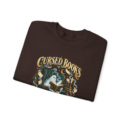 Cursed Books & Cozy Nooks Sweatshirt — Gothic Reading - Halloween BP