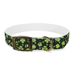 Dog Collar - St Patrick's Day Clover Design