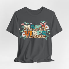 Tropical Mama Vibes Unisex Jersey Tee - Perfect for Summer & Holidays