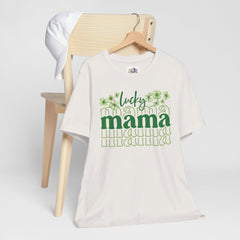 Lucky Mama Short Sleeve Tee - St. Patrick's Day Unisex T-Shirt