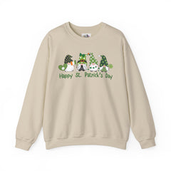 Gnomes Crewneck Sweatshirt - Unisex Happy St. Patrick's Day Apparel