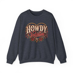 Howdy Valentine Crewneck Sweatshirt