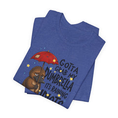 Funny Platypus T‑Shirt — "Gotta Grab My Dumbrella, It’s Raining Idiots Out There" Graphic Tee