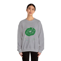 Irish Kiss Crewneck Sweatshirt - Unisex St. Patrick's Day Apparel