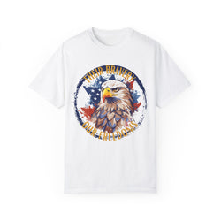 Their bravery, our freedomsT-shirt - Military Branches, Right to Bear Arms, American Flag