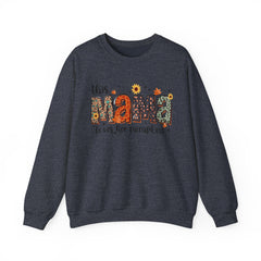 "This Mama Loves Her Pumpkins" Unisex Heavy Blend™ Crewneck Sweatshirt