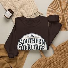 Southern Heritage Crewneck Sweatshirt — Vintage Magnolia Graphic