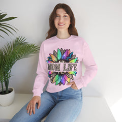 “Mom Life” Vintage Cool Life Flower Crewneck Sweatshirt