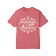 WHISKEY - Victorian label - T-shirt - Military Branches, Right to Bear Arms, American Flag