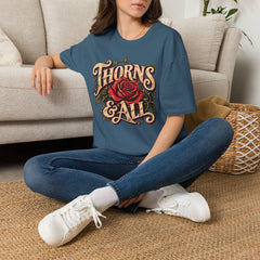 Thorns & All Rose Graphic T-Shirt - Love - Valentine