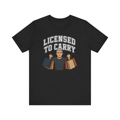 Funny Marriage License Unisex Te, License to carry