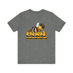 Bee Cool -Unisex Short Sleeve Tee - Fun, Casual Summer T-Shirt