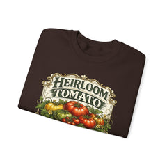 Heirloom Tomato Market Sweatshirt — Vintage Farmhouse Produce Graphic Crewneck