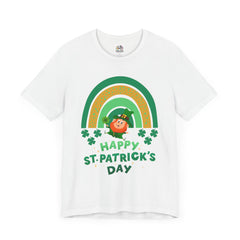 St. Patrick's Day Rainbow LeprechaunTee - Unisex Short Sleeve Shirt