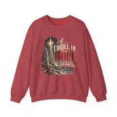 A Thrill of Hope Christmas Sweatshirt