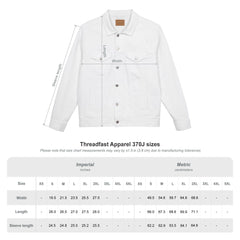 WHITE -Unisex Embroidered Denim Jacket, Queen Bee Fizzin Apparel, Trendy Fashion Jacket, Gifts for Her, Casual Streetwear