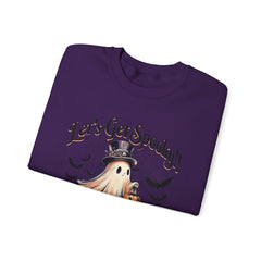Spooky Ghost Crewneck Sweatshirt, Funny Halloween Sweatshirt, Cozy Fall Fashion, Unisex Sweater, Ghost Lover Gift