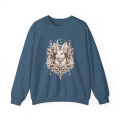 Bunny Moon Floral Crewneck Sweatshirt