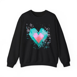 Watercolor Hearts - Valentine's Day Sweatshirt