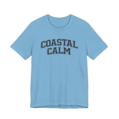 Coastal Calm Tee — Relaxed Beach Vibes Short Sleeve Shirt