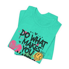 Do What Makes You Happy Tee | Unisex Jersey Short Sleeve Shirt, Positive Vibes Shirt, Gift for Friends, Uplifting Apparel, Casual [...]