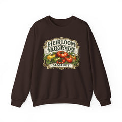 Heirloom Tomato Market Sweatshirt — Vintage Farmhouse Produce Graphic Crewneck