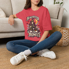 Haunted But Homey T-Shirt — Cute Vintage Haunted House Halloween Tee BP
