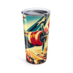 WWII Pop Art inspired Air Force (Sept. 18, 1947) Tumbler 20oz