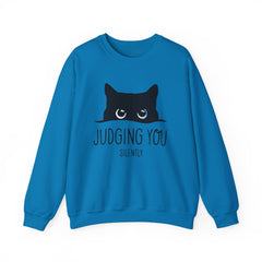 Cat - Judging You Silently Crewneck Sweatshirt