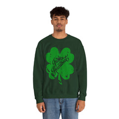 St. Patrick's Day Unisex Crewneck- Irish Heartbeat