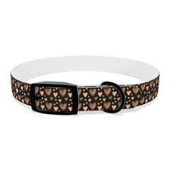 Dog Collar- Chocolate Hearts